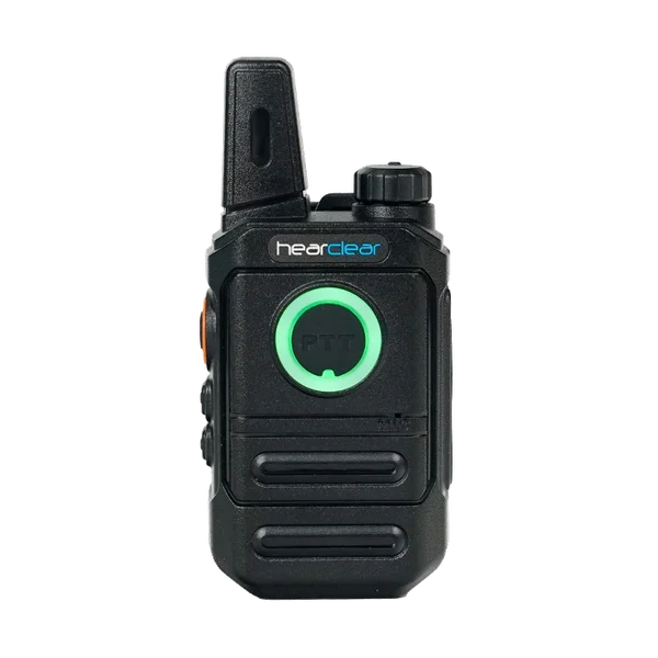 HearClear PTT HC11 Mini Analog Portable Radio